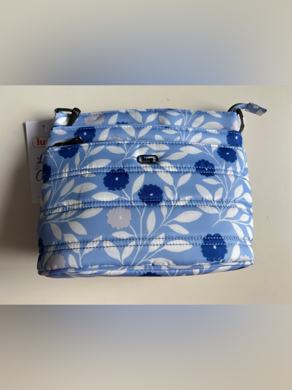 LUG CORRAL CROSSBODY MORNING GLORY BLUE NWT